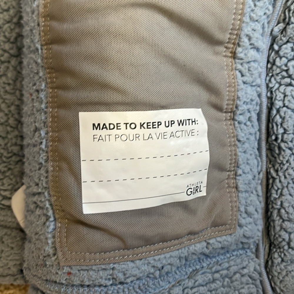 Athleta Girl Sherpa jacket - Picture 5 of 6